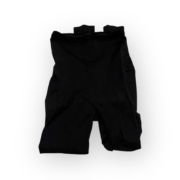 Assets By Spanx Black Tights Womens Medium Elastic Waist Shaping Stretch - Picture 4 of 6